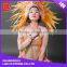 New design orange rhinestone tassel handmade hawaiian carnival costume