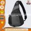 promotion black single backpack triangle bag