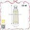 Nice looking 12ml pearly sliver frosted glass essential oil bottle