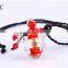 murano glass perfume Bottle imitation wish jewelry Semi-finished necklace Pendant