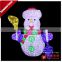 Acrylic led christmas decorations Snowman 3D motif light Factory direct sale