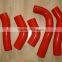 5PCS SILICONE INTERCOOLER/FMIC TURBO HOSE FOR TOYOTA SUPRA MK3 MA70 7MGTE TURBO