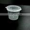 Plastic sauce container round clear cup with lid 0.75oz, 1oz,1.5oz, 2 oz,