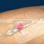 Non-woven adhesive wound dressing