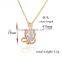 fashion diamond pendant necklaces 2014 (AM-D0326)