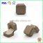 Custom logo leather surface Jewelry box/Ring box/bracelet box/necklace box