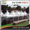 Outdoor Sports events canopies 4x4m in aluminum frame joined by rain gutters in a row