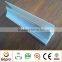 PVC angle lines for installation of PVC ceiling panels and pvc wall panel
