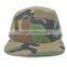Flat Brim Army Muti-Color Custom 5 Panel Cap Hats , Blank Wholesale 5 Panel Hats ,Shallow 5-Panel Caps /Hats