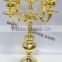 Classic gold candelabra and centerpiece manufactured bt Royal De Wajidsons in India