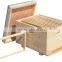 Unassemebled 8 frames bee hive pinus sylvestris wood box for beekeeping
