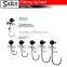 Football head Kmucutie wholesale tungsten jig head for bass