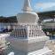 Marble stupa