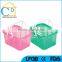 Plastic Hand Carry Supermarket Grocery Shopping Basket