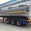 27m3 Chemical Liquid Tank 3 axel Trailer with Three 13 ton FUWA axles