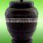 NATURAL STONE JET BLACK MARBLE URNS