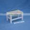 solid small wood children chair with ratten cushion