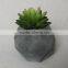 Cheap pots with fake plants