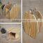 Unique design apple shaped personalized pine wooden pen holder