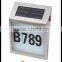 FQ-133 Useful and Environmental led solar power of house numbers led solar power address numbers light