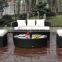 4pcs rattan sofa set.