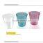 Polychrome reusable plastic bubble tea cup