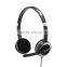 Pisen Multifunctional 2m 6.6ft Guide Line Stretchable Handfree Wired Gaming Headphone With Rotatable Mic