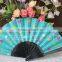 Customized Plastic Cloth Fan With Your Logo Printing