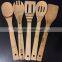 Wholesale bamboo cutlery/Flatware Sets Bamboo wooden utensils sets