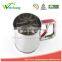 WCTS069Cooking Classic Stainless Steel Flour Sifter,single Mesh Screen One-handed Stainless Steel Flour,High Quality.