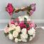 Decorative wedding bouquet wholesale rose artificial flower making