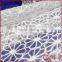Newest high quality polyester embroidery mesh cotton fabric