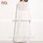 White Lantern Sleeve High Low Tent Dress Vintage Dress 1950s Spring Summer 2017 HSd7519