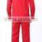 red 100%cotton flame retardant waterproof oil repellent trousers workwear uniform