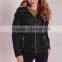 most popular chinese style women black padded jacket