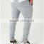 Mens Grey Tapered Gym Jogger Pants Polyester Cotton Fleece Black Fitness Sweatpants Navy Blue Fitted Joggers