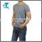 custom slim fit crew neck men short sleeve 95 cotton 5 muscle shirts