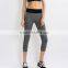 Made in China high quality fashion sports yoga capri legging