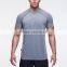 MEN REGULAR FIT WORKOUT T-SHIRT GRAY FOR GYM