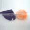 Myfur Popular New Cable Woolen Knitted Hat with Raccoon Pom Pom Top