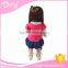Safety material children girl dolls accessories toy clothes skirt dress