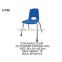 KIDS STACKABLE CHAIR 12" / FUNITURE