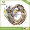 Hot Selling 1kg Each Roll DIY Round Hollow Knit Plastic PVC Scoubidou Strings