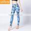 Fashionable Custom Made Full Sublimation Printed Women Yoga Leggings