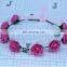 Women Rose Hair Bands Hair Accessories New Wreath Headbands Festival Scrunchy Elastic Flower Hair Garland