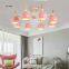 LED chandelier living room restaurant the bedroom wood minimalist modern wind industry with creative Japanese-style
