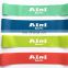 Fitness rubber mini stretch loop bands,fitness resistance loop bands