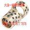 GZ62SMC graphite copper bushing, copper based inlaid graphite, self-lubricating composite material, wear-resistant bushing, oilless bushing.
