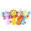 China supplier cheap squeaky plush dog chew teeth grinding bones pet toy