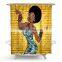 Factory Direct Sale High Quality Custom Printed African Shower Curtains polyester